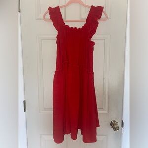 Red Babydoll Dress